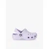Crocs Kids' Classic Rubber Clogs 3-9 Years Lilac In Lilac