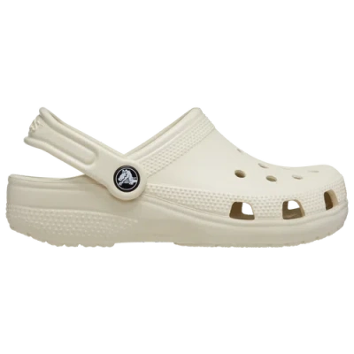 Crocs Kids' Classic Clogs In Bone/bone