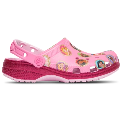 Crocs Kids' Girls Preschool   Disney Princess Classic Clogs In Pink