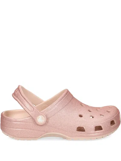 Crocs Gender Inclusive Classic Glitter Clog In Quartz Glitter