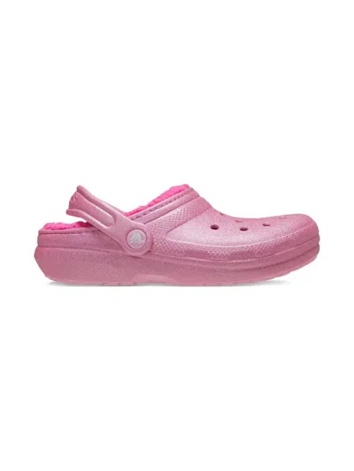 Crocs Glitter-detail Clogs In Pink
