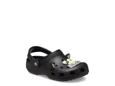 Crocs Glow Cat Clog Kids' In Black