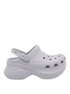 Crocs Bae Platform Clogs In Gray