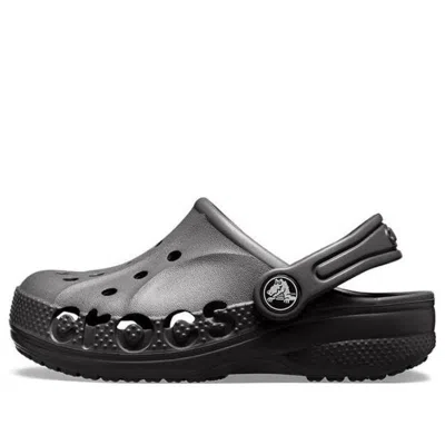 Crocs (gs)  Baya Clogs 'black' In Gray