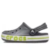 Crocs (gs)  Bayaband Clog 'grey Lime Punch' In Multi