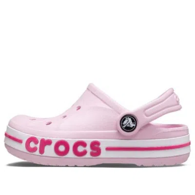Crocs (gs)  Bayaband Clog 'pink White' In Multi