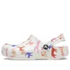 Crocs (gs)  Classic Character Print Clog K 'white Red Blue' In Multi