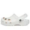 Crocs (gs)  Classic Crystals Clogs 'white' In Multi