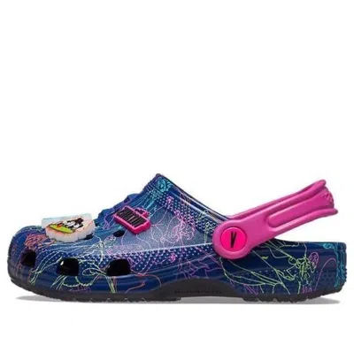 Crocs (gs)  Classic Disney Villains Clogs 'blue Purple Pink'