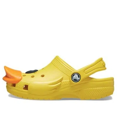 Crocs (gs)  Classic Duck Clags 'yellow Orange'