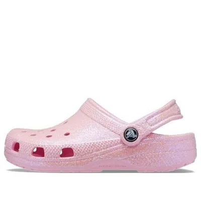 Crocs (gs)  Classic Glitter Clogs 'pink'