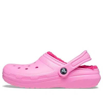 Crocs (gs)  Classic Lined Clogs 'taffy Pink'