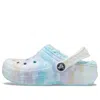Crocs (gs)  Classic Lined Out Of The World Clogs 'blue Multi-color'