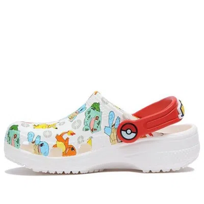 Crocs (gs)  Classic Pokemon Clogs 'white Red'