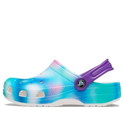 Crocs (gs)  Classic Solarized Clogs 'blue Green Purple'
