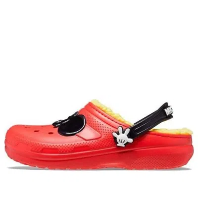 Crocs (gs)  Classic X Mickey Mouse Clogs 'red Yellow Black' In Multi