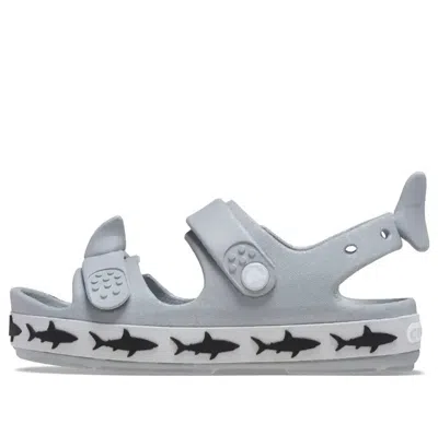 Crocs (gs)  Crocband Cruiser Shark Sandals 'grey' In Gray