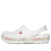 Crocs (gs)  Crocband Stretch Necklace Clog 'white Multi'