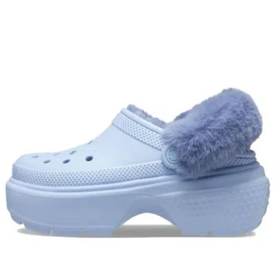 Crocs (gs)  Stomp Lined Clog 'calcite Blue'