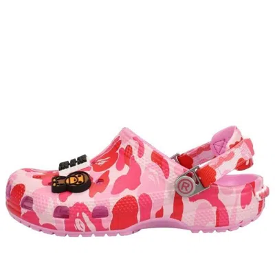 Crocs (gs)  X A Bathing Ape Clog 'carnation' In Multi