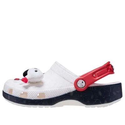Crocs (gs)  X Peanuts Snoopy Classic Clog 'white Black'