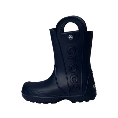 Crocs Handle It Rain Boot Navy 210956-410 Women's In Blue