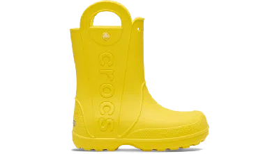 Crocs Handle It Rain Boot In Yellow