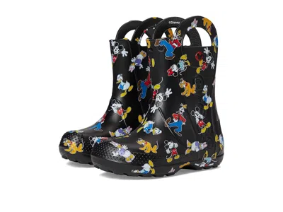 Crocs Handle It Rain Boots (little Kid) Kids Shoes Mickey & Friends : 3 Little Kid M