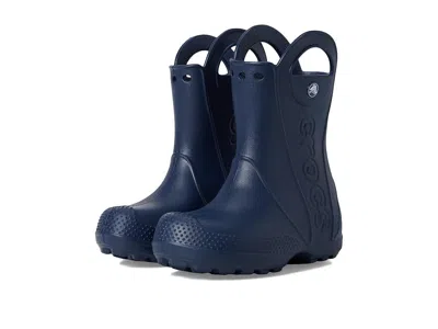 Crocs Handle It Rain Boots (toddler) Kids Shoes Navy Blue : 5 Toddler M, Synthetic