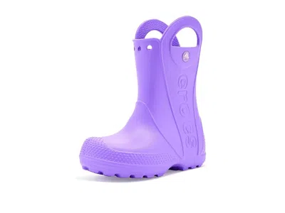 Crocs Handle It Rain Boots (toddler) Kids Shoes Purple Pulse: 8 Toddler M In Neutral