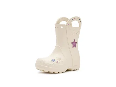 Crocs Handle It Rain Boots (toddler) Kids Shoes Western Summit White : 6 Toddler M, Synthetic