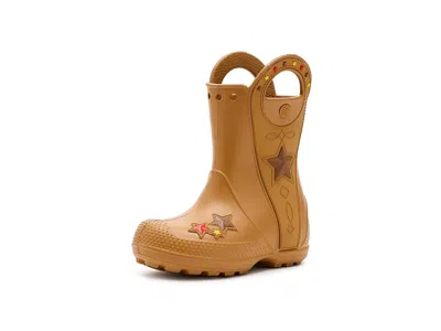 Crocs Handle It Rain Boots (toddler) Kids Shoes Western Umber : 4 Toddler M, Synthetic