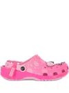 Crocs Heart Appliqués Slip-on In Pink