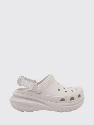 Crocs Heeled Sandal Woman Color White In Animal Print