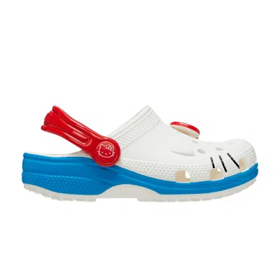 Pre-owned Crocs Hello Kitty X  Classic Clog Kids 'i Am' | White | Kid's Size 1