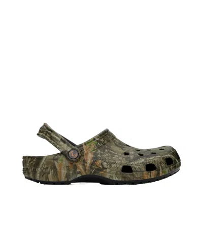 Crocs Hollow Sandals In Green