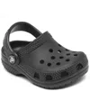 Crocs Infant Littles Classic Clogs From Finish Line In Black