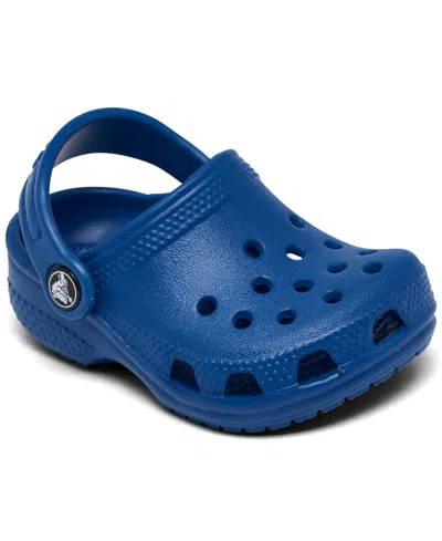 Crocs Babies' Infant Littles Classic Clogs From Finish Line In Blue