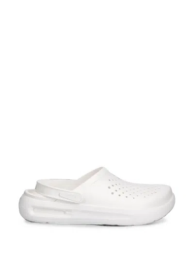 Crocs Inmotion Literide™ Perforated Slingback Clogs In White