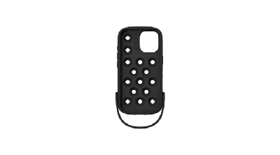 Crocs Iphone 16 Compatible Case In Black