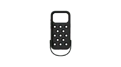 Crocs Iphone 17 Pro Compatible Case In Black