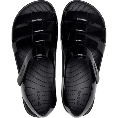 Crocs Kids' Pre-school  Isabella Glitter Sandal Black 209400-001