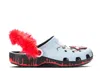 Crocs Pennywise Faux-fur Clogs In Multi