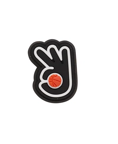 Crocs Jibbitz Basketball Team Charms (5-pack) From Finish Line In Black