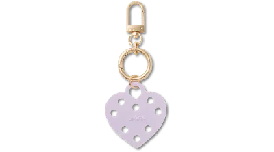 Crocs Jibbitz Heart Bag Charm In White