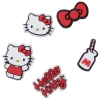 Crocs Jibbitz Hello Kitty 5 Pack In Multi