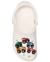 Crocs Jibbitz Monster Truck Charms 5-pack From Finish Line In White
