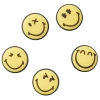 Crocs Jibbitz Smileyworld 5 Pack In Multi