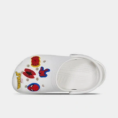 Crocs Jibbitz Spider-man Charms (5-pack) In White
