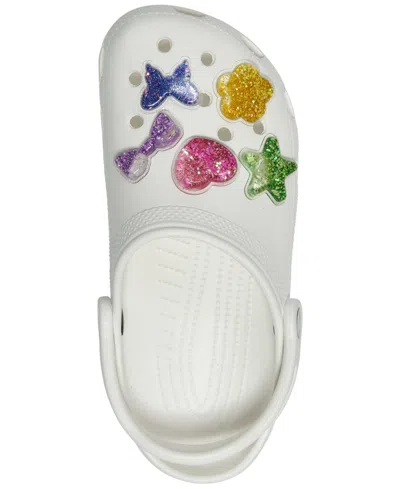 Crocs Jibbitz Uv Changing Squish Charms (5 Pack) Shoe From Finish Line In White